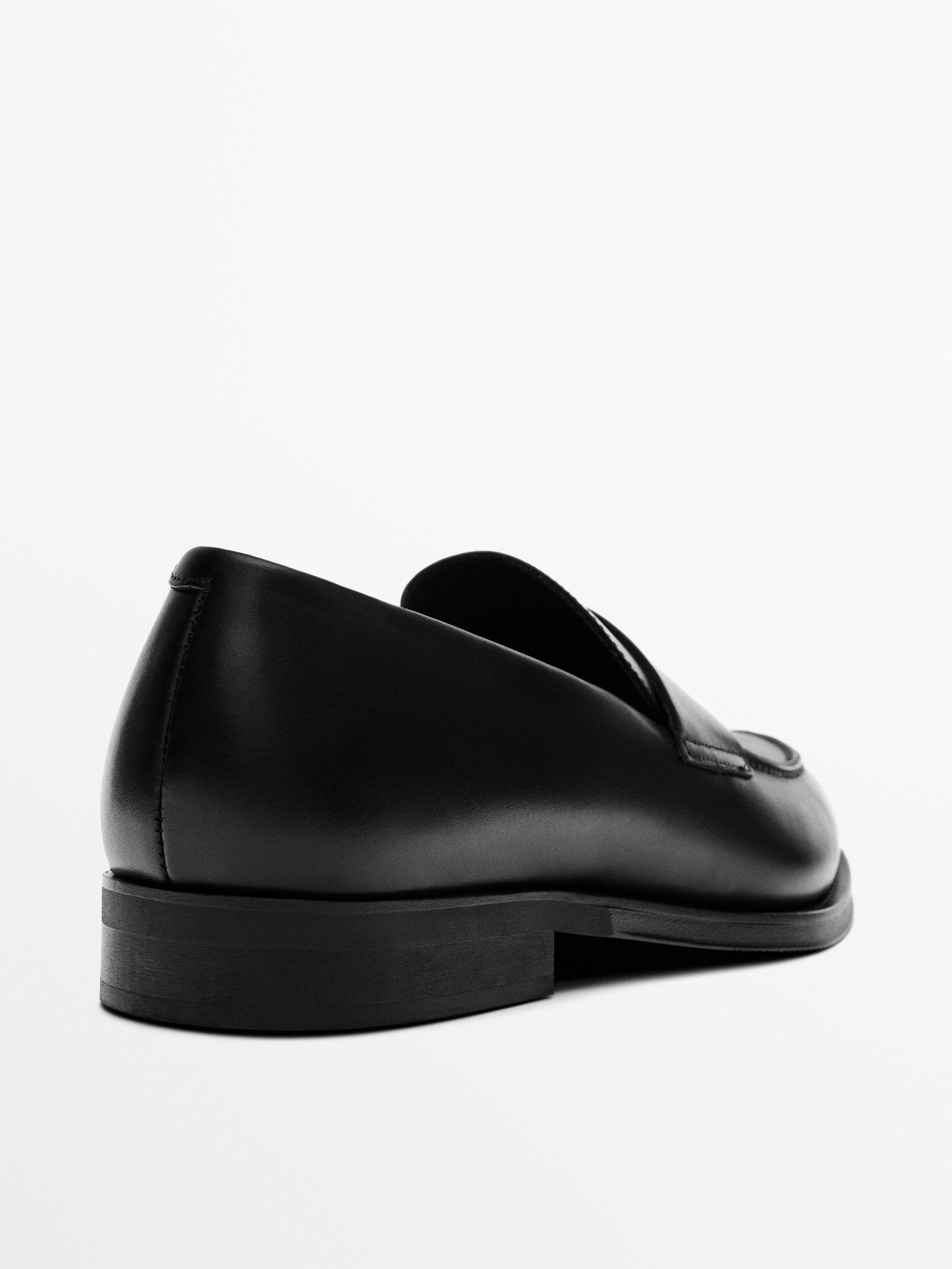 Mocassins habillés en cuir